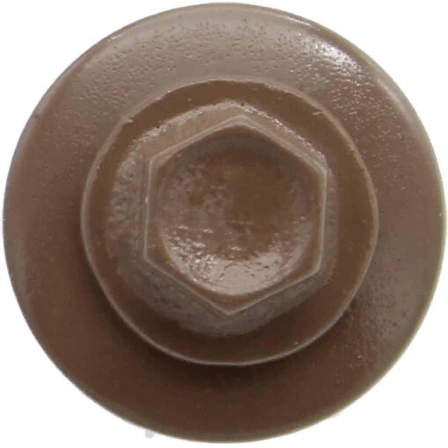 Metal Roofing Screw: (250) 12 x 1-1/2' Light Brown Hex Sheet Metal Roof Screw. Sharp Point Metal to Wood siding Screws. 5/8' EPDM Washer.