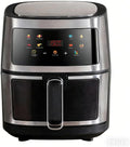 Air Fryer with Viewing Window,Convection Oven Multi-Function Appliance for Frying, Roasting, Baking, Steaming & Dehydrating 1350W Grey