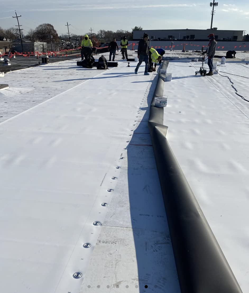 Ace Screws #15 8' (500pc) FM Approved Commercial Roofing Fasteners Black, Self Tapping into Metal and Wood Roof Decks, EPDM, TPO, Insulation, Goes with Ace Screws Plates to Meet All Roofing Tasks