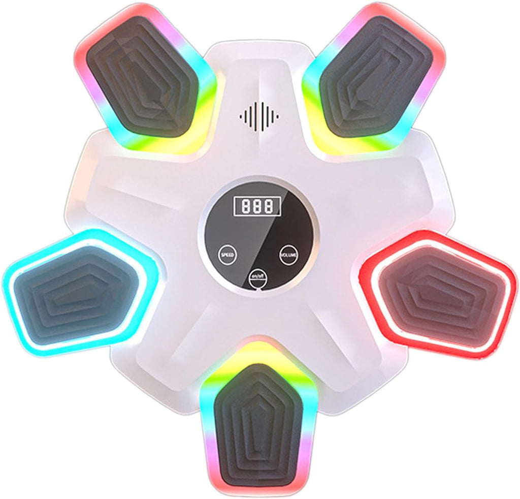 Pilipane Smart Music Boxing Machine Wall Mounted Boxing Training Machine Relieve Stress Music Boxing Trainer for HOM Gym (Child Version)