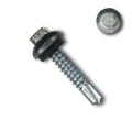 EAGLE 1 Long-Life Metal Roofing Screws: #14 x 1.25 Dome Cap Metal Building Screws (250-Count), Self-Drilling Tip, EPDM Washer, Multiple Colors/Includes 5/16' Magnetic Hex Bit Driver (Zinc, 250)