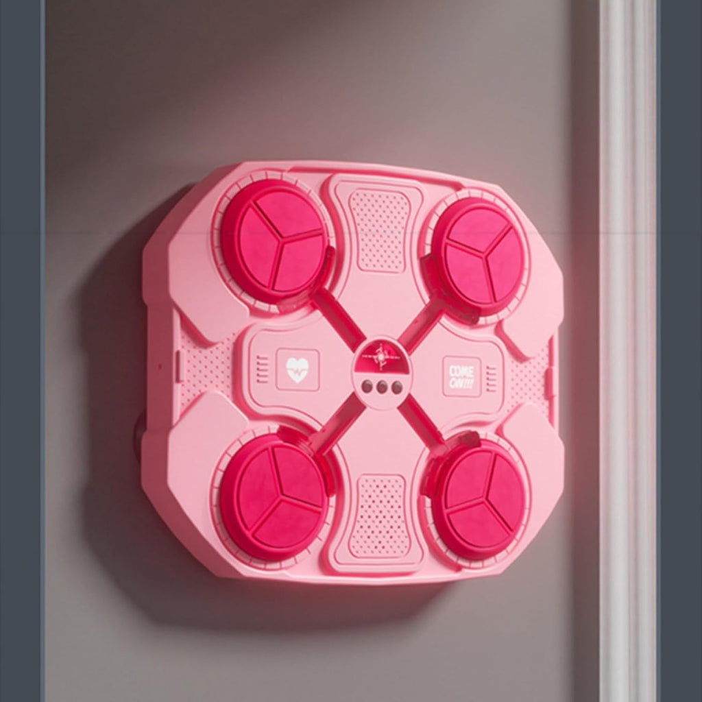 Music Boxing Machine Music Boxing Machine for Girls Boys Wall Boxing Machine Boxing Equipment for Targeted Training Musical Electronic Boxing Physical Equipment with Screen