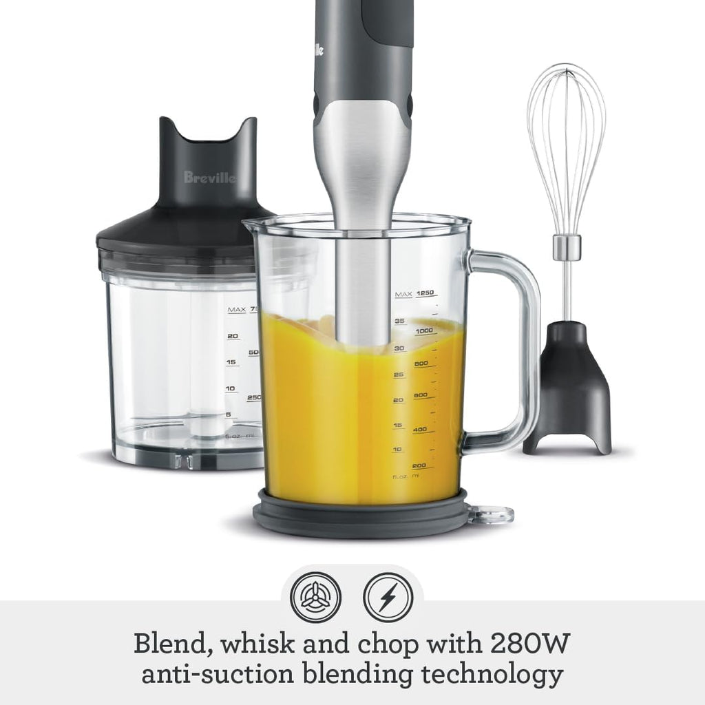 Breville BSB510XL Control Grip Immersion Blender, Brushed Stainless Steel