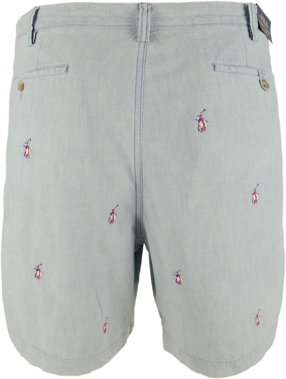 Men's Classic Fit 9-Inch Inseam Shorts-Multi-33