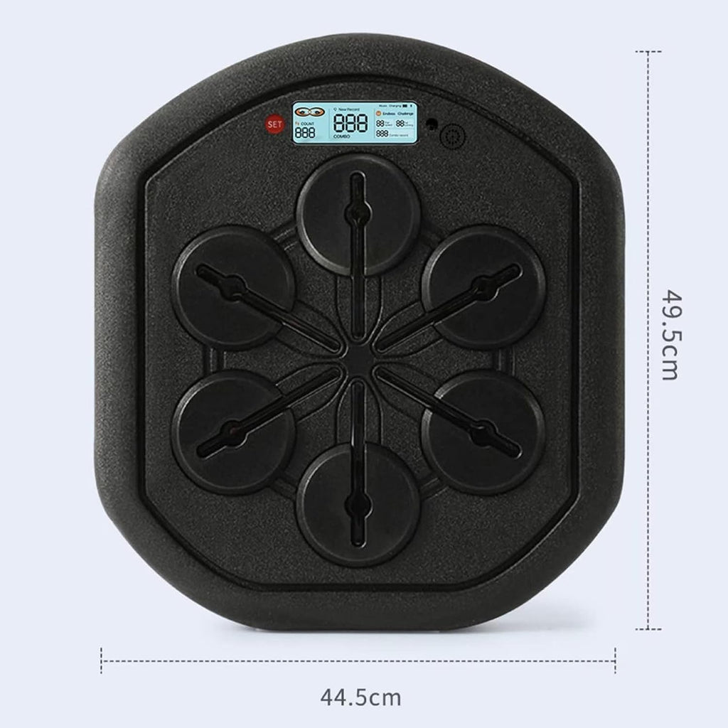 Music Boxing Machine, Music Boxinghine, Adults Boxing Equipment Strength Tester Speed Hand Eye Reaction and Coordination Boxing Equipment for Home Exercise/Stress Release
