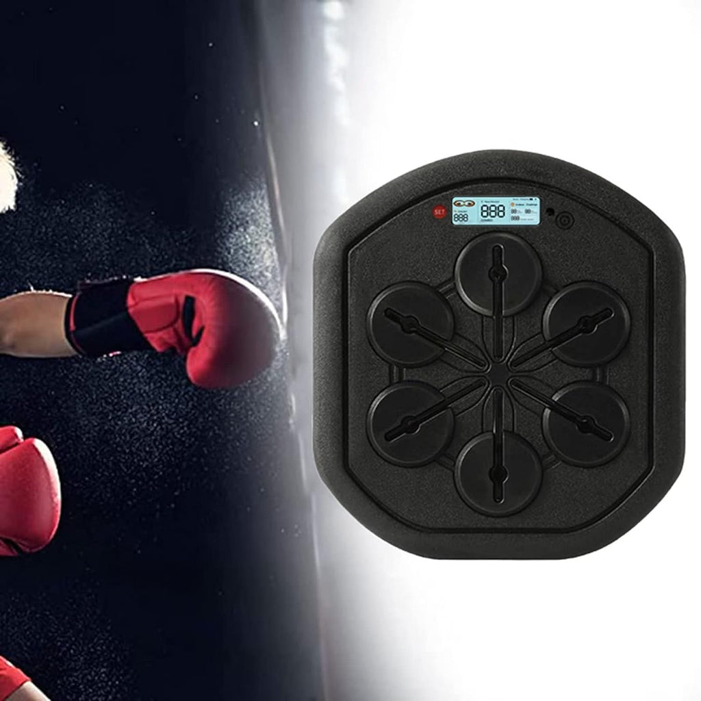 Music Boxing Machine, Music Boxinghine, Boxing Equipment Strength Tester Follow The Music and Lights, Exercise Hand-Eye Coordination and Reflexes,for Boxing Training/Stress Release