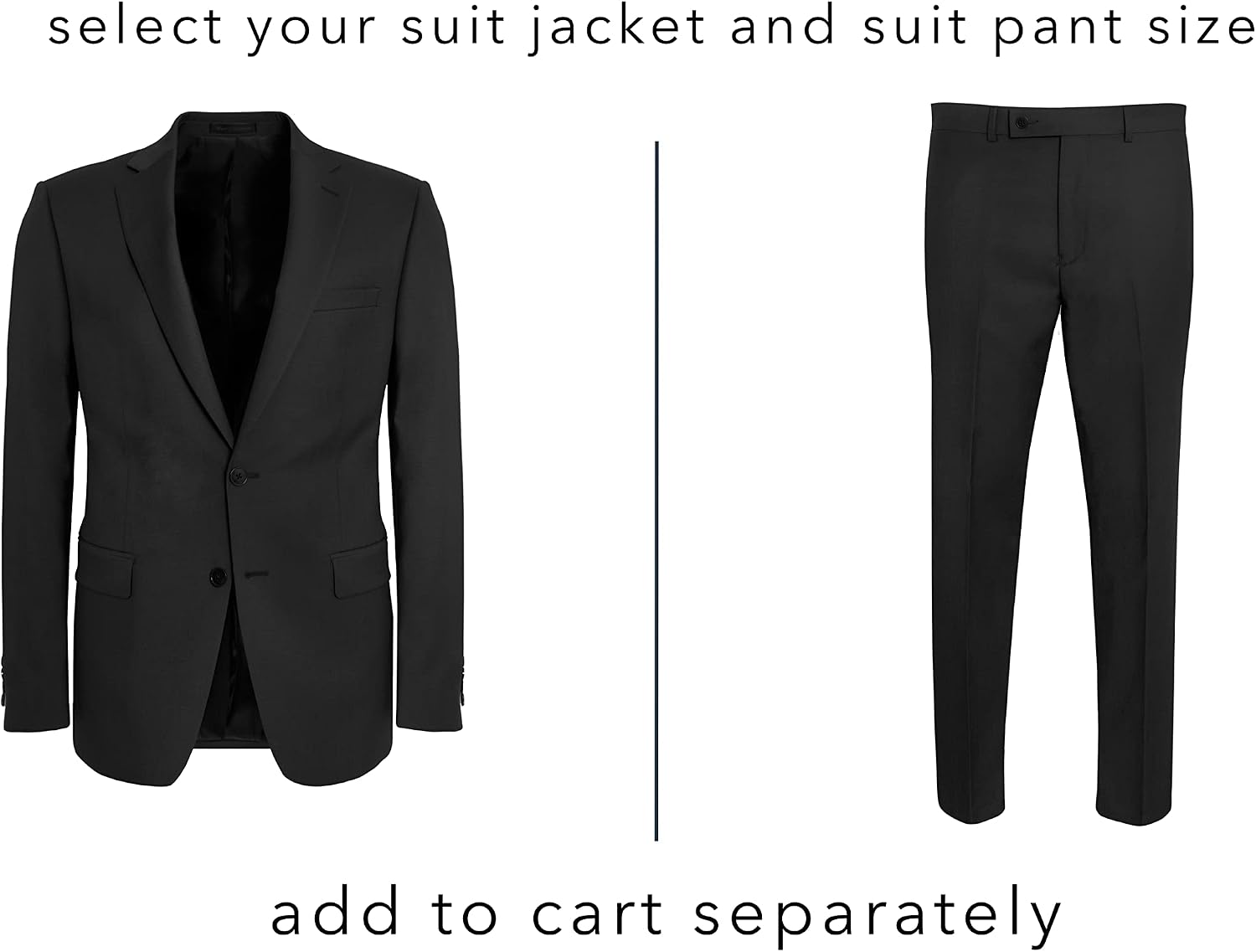Calvin Klein Men's Slim Fit Suit Separates