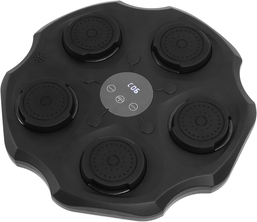 Smart Music Boxing Training Machine, Wall Mounted Punching Target with Adjustable Modes, Safe and Reliable for Kids, Enhances Skills and Coordination, Interactive