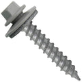 Metal Roofing Screw: (250) 12 x 1-1/2' ABC GRAY Hex Sheet Metal Roof Screw. Sharp Point metal to wood siding screws. 5/8' EPDM washer.