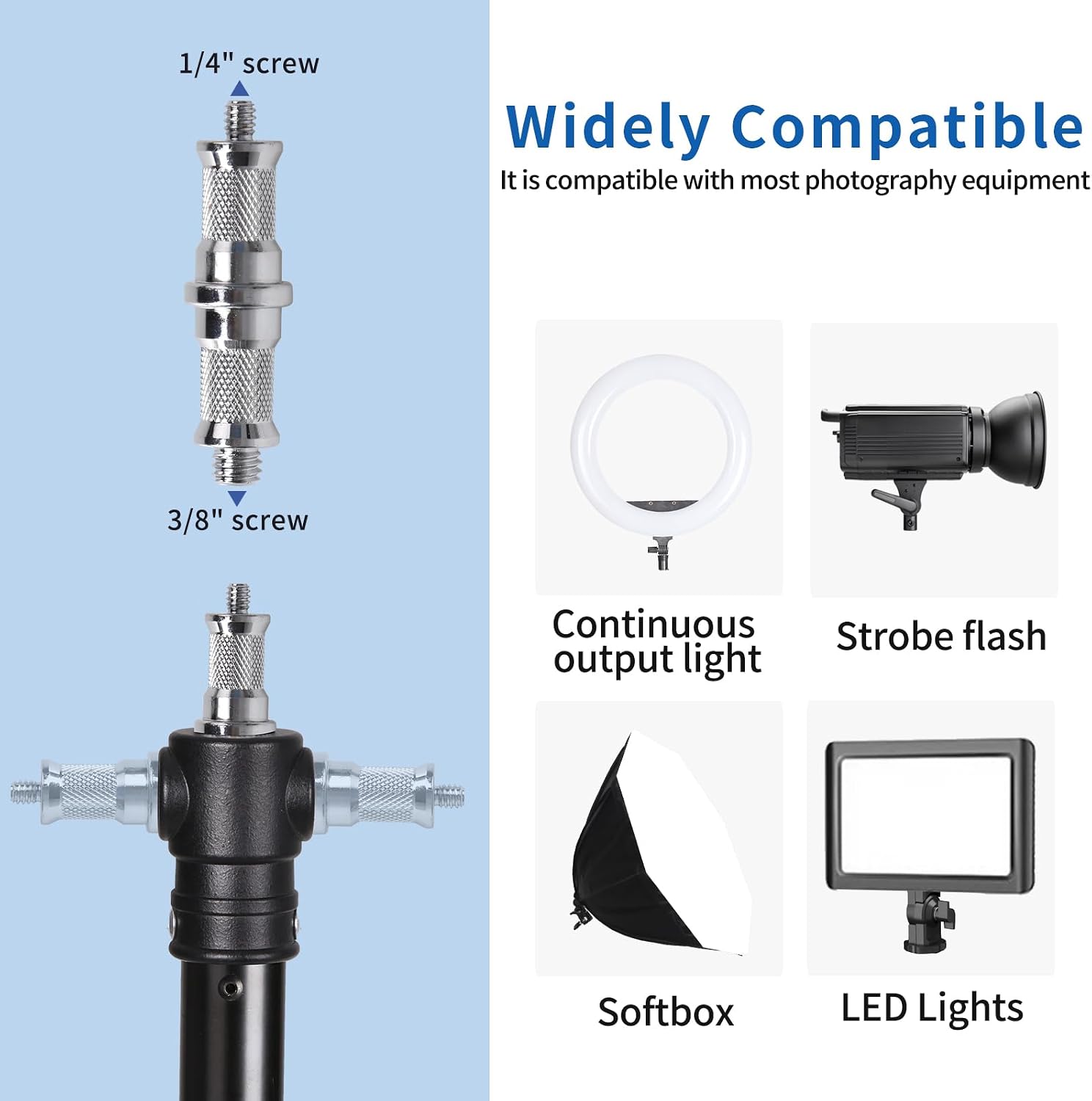 25 '' Ring Light Wall Mount with Phone Holder, Rotatable Triangle Boom Arm Overhead Light Stand for Photography Lighting Studio, Live Streaming, Salon, Barber Light, Beauty Tattoo Light
