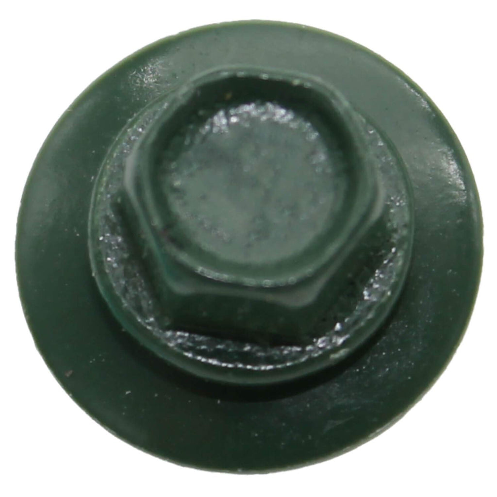 #14 Metal Roofing Screws: (1000) Screws x 1' Evergreen Hex Head Sheet Metal Roof Screw. Self Starting/Tapping Metal to woodsheet Metal Screws with EPDM Washer. for Corrugated Roofing
