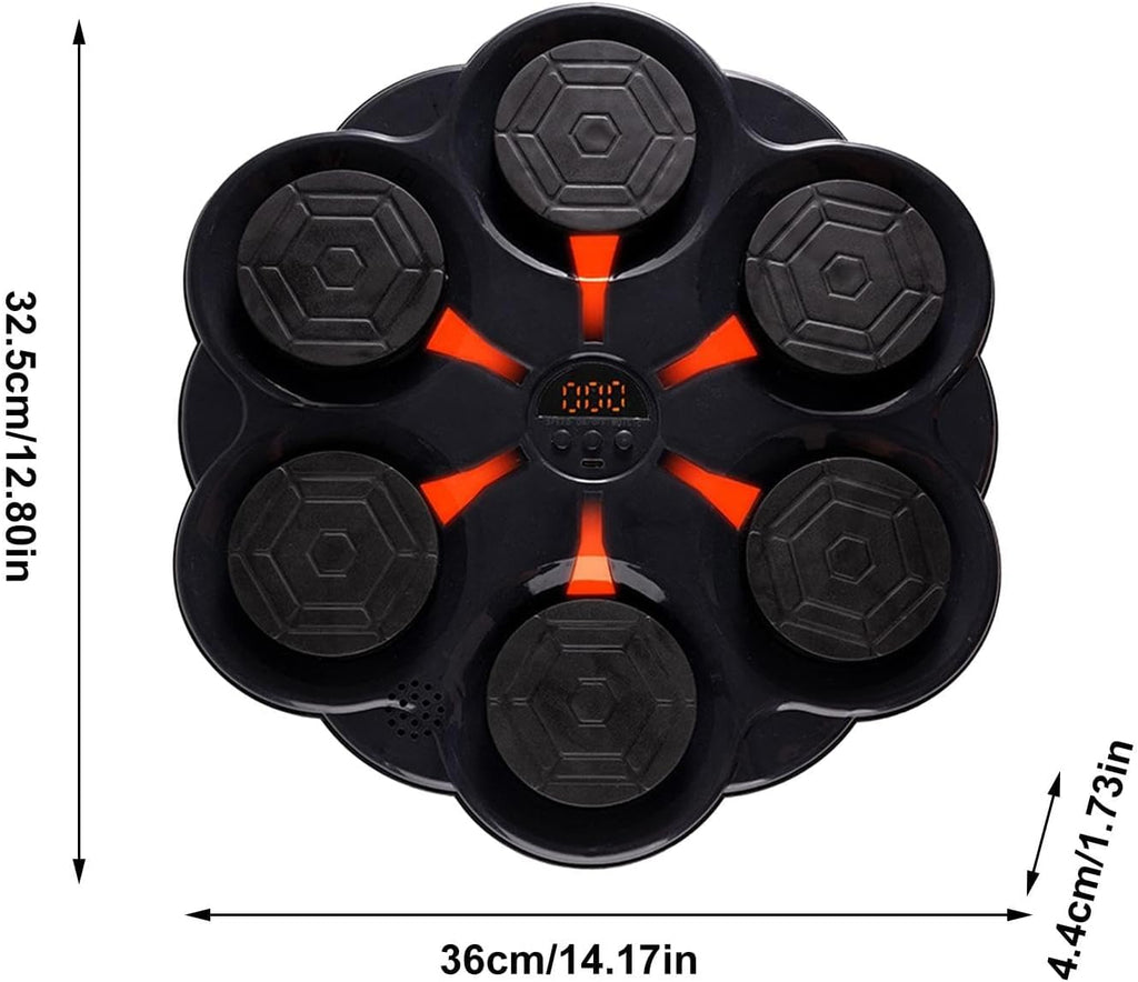 Music Boxing Machine - Boxing Wall Mounting Machine Music Boxing Target | USB Charging Boxing Machine Music Boxing Target for Adults Kids Training Equipment for