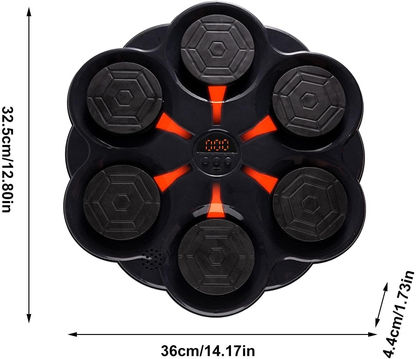 Music Boxing Machine - Boxing Wall Mounting Machine Music Boxing Target | USB Charging Boxing Machine Music Boxing Target for Adults Kids Training Equipment for