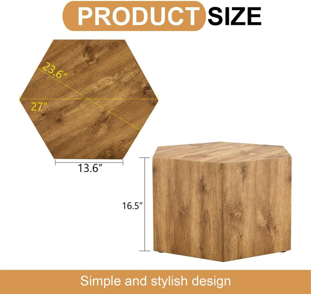 Side Table, End Table Living Room Table, Modern Side Table Sofa Couch Table, Bedside Table Nightstand for Small Spaces, Bedroom