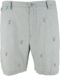 Men's Classic Fit 9-Inch Inseam Shorts-Multi-33