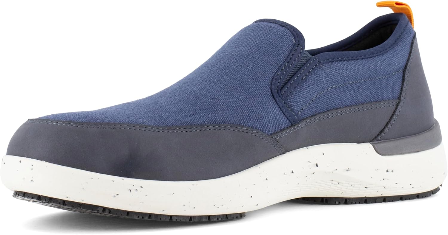 Rockport Works Work Men's Truflex Fly Mudguard Work Powered by MaxTrax Grey Composite Toe Boots