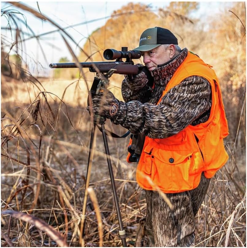PRIMOS Hunting Trigger Stick Gen3 Shooting Stick, Adjustable Height, Quick-Detach Yoke, Durable and Lightweight, Ideal for Hunting, Shooting, and Photography