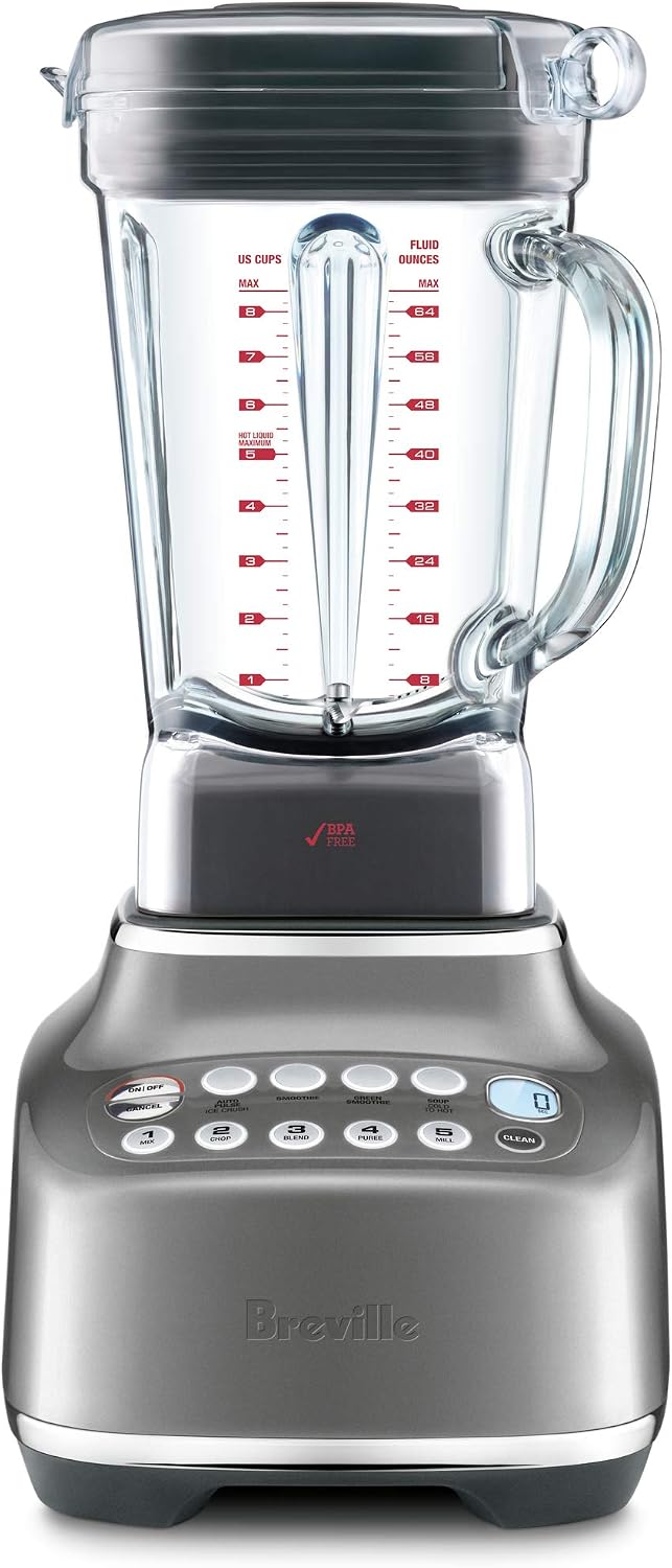 Breville BBL820SHY Q Home Blender, Smoked Hickory