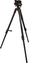 BOG DeathGrip Aluminum Tripod with Durable Frame, Lightweight, Stable Design, Bubble Level, Adjustable Legs, Shooting Rest, and Hands-Free Operation for Hunting, Shooting, and Outdoors