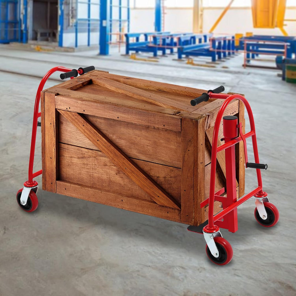 Furniture Movers, 1300Lbs Heavy Duty Furniture Dolly Manual Appliance Rollers with 4 Wheels and 2 Nylon Straps, Furniture Handling Tool Moving Tool Set for Moving Furniture Household Appliances