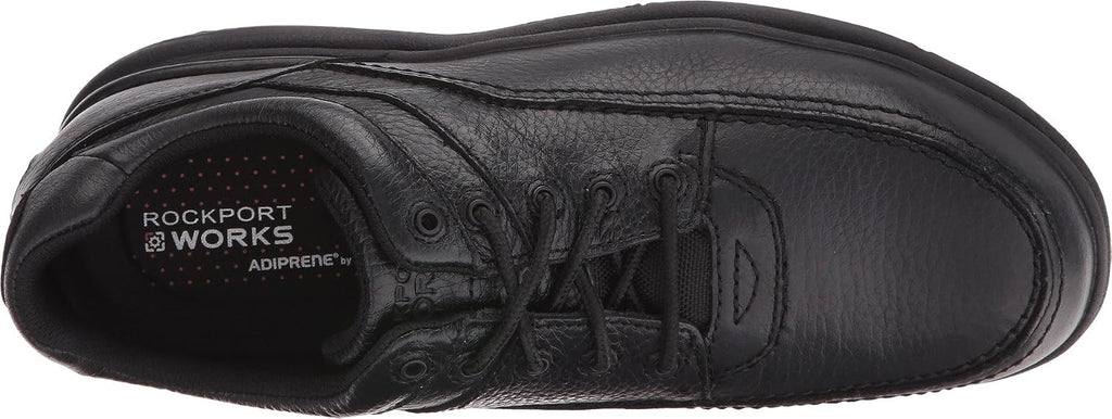 Rockport Work Men's World Tour RK6761 Work Shoe, Black, 8 2W US