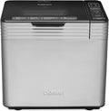 Cuisinart Bread Maker Machine, Stainless Steel Convection Bread Machine with 16 Menu Options, 3 Loaf Sizes Up to 2 Lb., 3 Crust Colors, Includes Measuring Cup, Spoon & Kneading Hook, CBK-210
