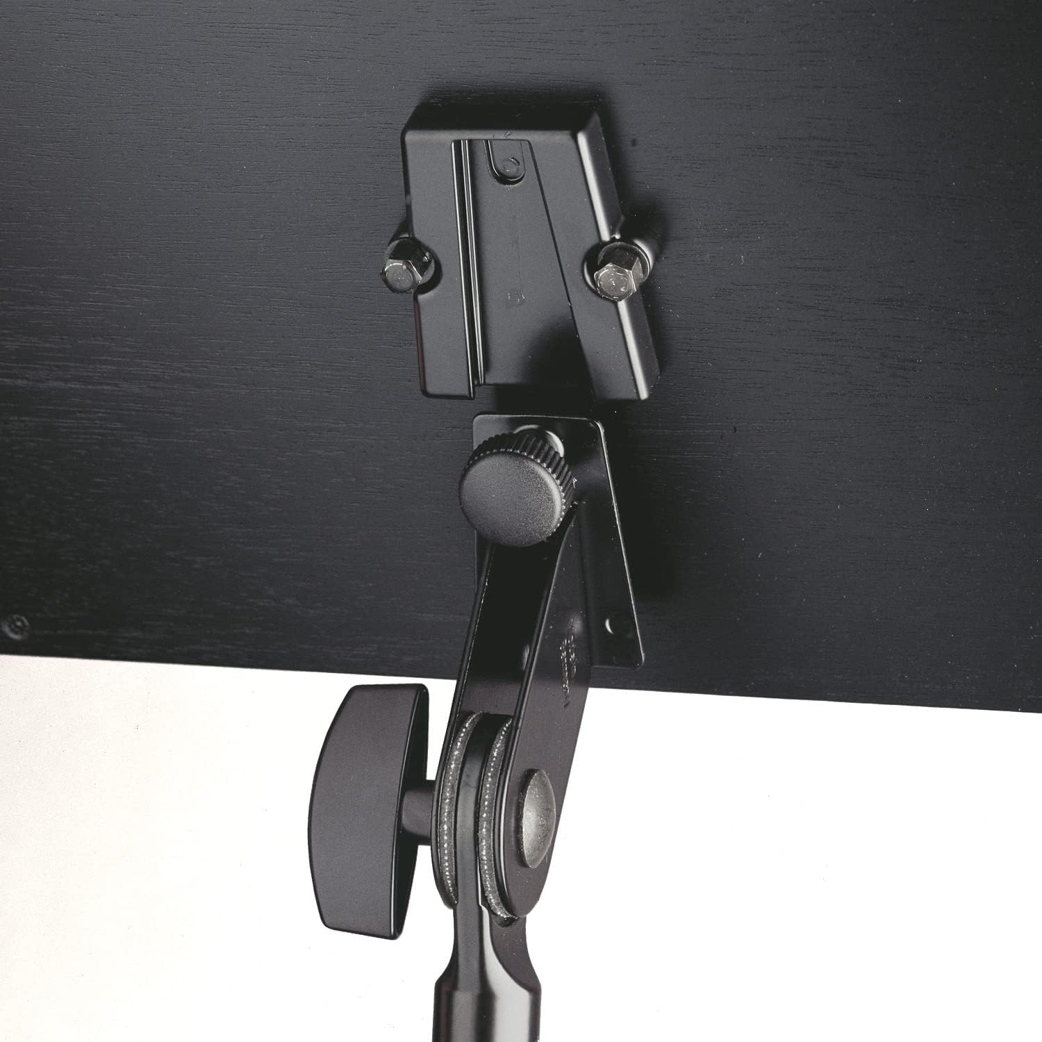 Konig & Meyer 11819-500-01 680mm to 1210mm Adjustable Orchestra Music Stand with Beech Wooden Desk - Nickel