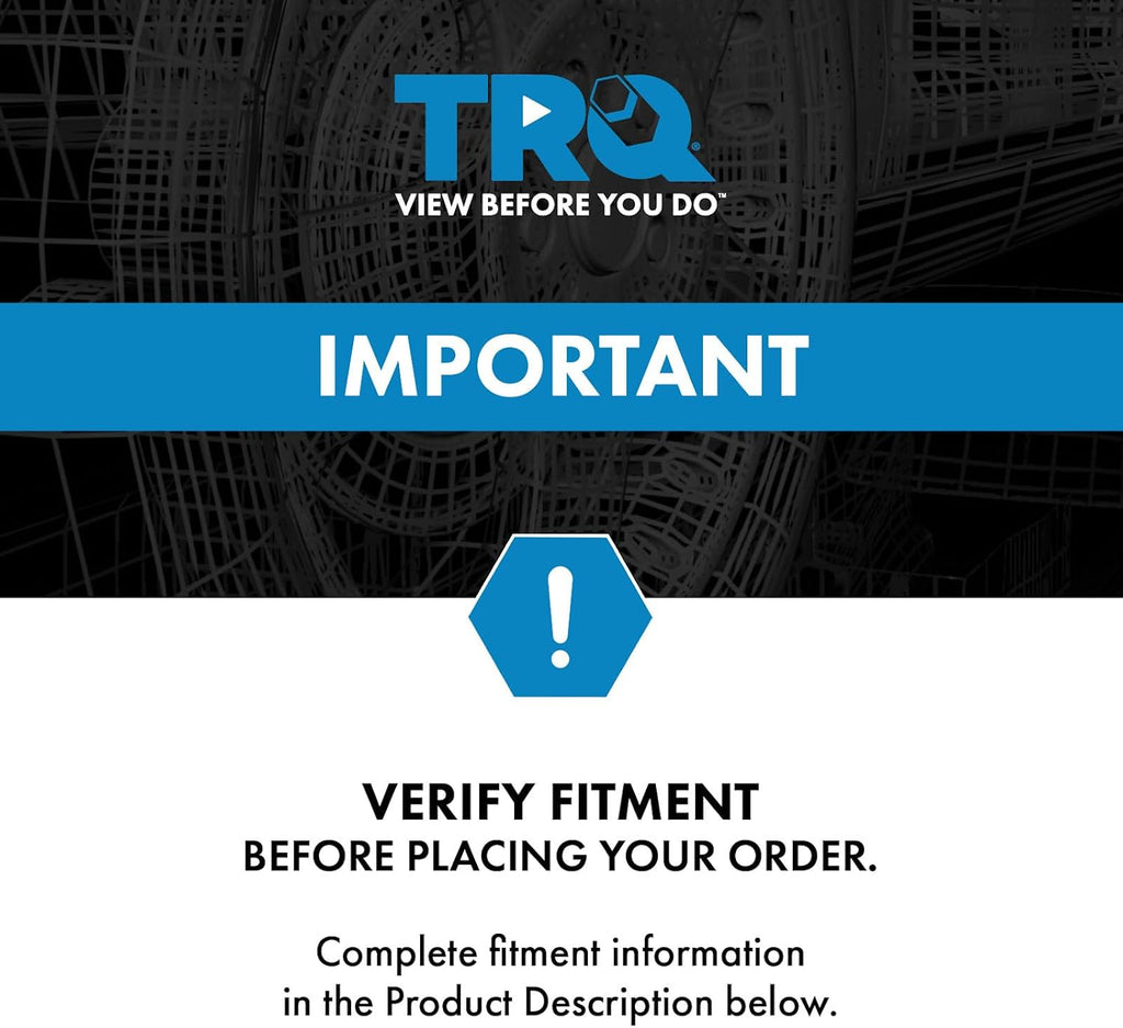 TRQ 2 Piece Headlight Assembly Set Driver & Passenger Side Compatible with Ford Transit Connect 2010-2013 FO2502296 FO2503296 9T1Z13008C 9T1Z13008D