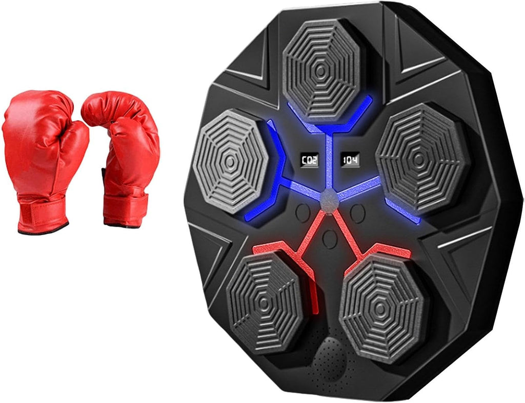 Music Boxing Training Machine, Electronic Music Boxing Wall Target, Reaction Target Music Boxing Trainer for Kickboxing