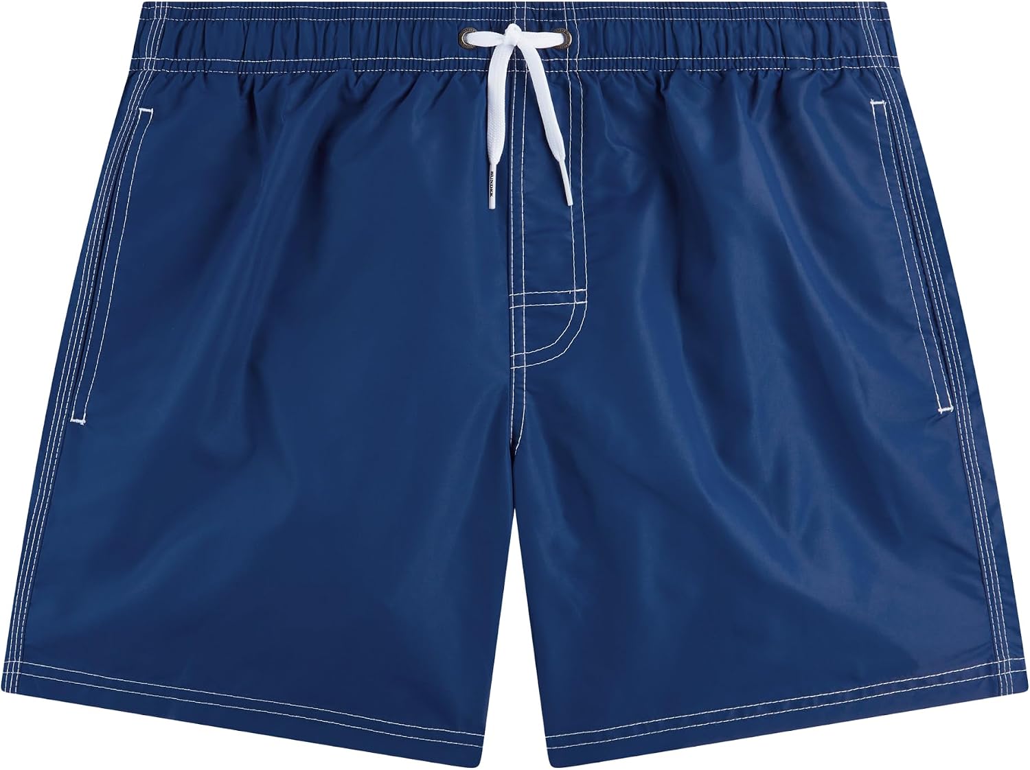 SUNDEK Mens Elastic Waist Boardshort, Swim Trunks 14' Length 5' Inseam