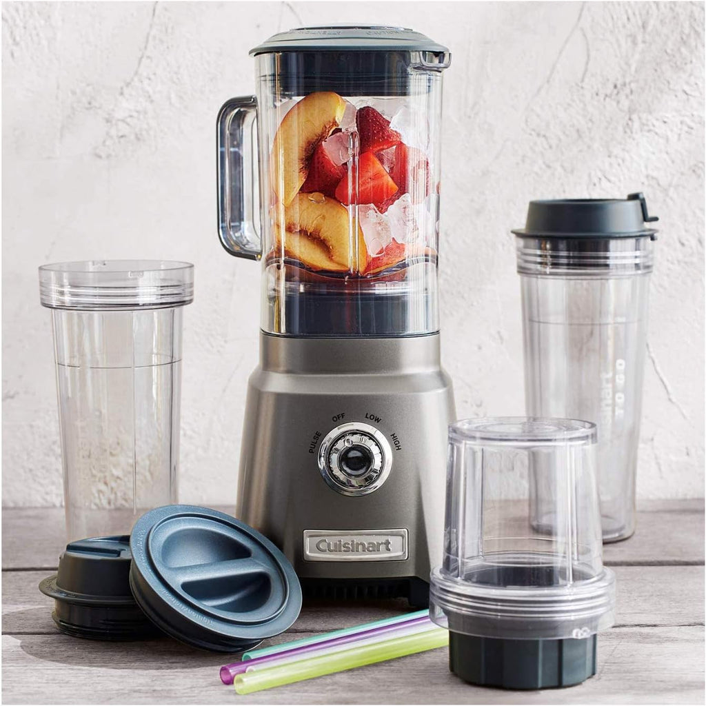 Cuisinart CPB-380P1 Hurricane Compact Juicing Blender, Gunmetal
