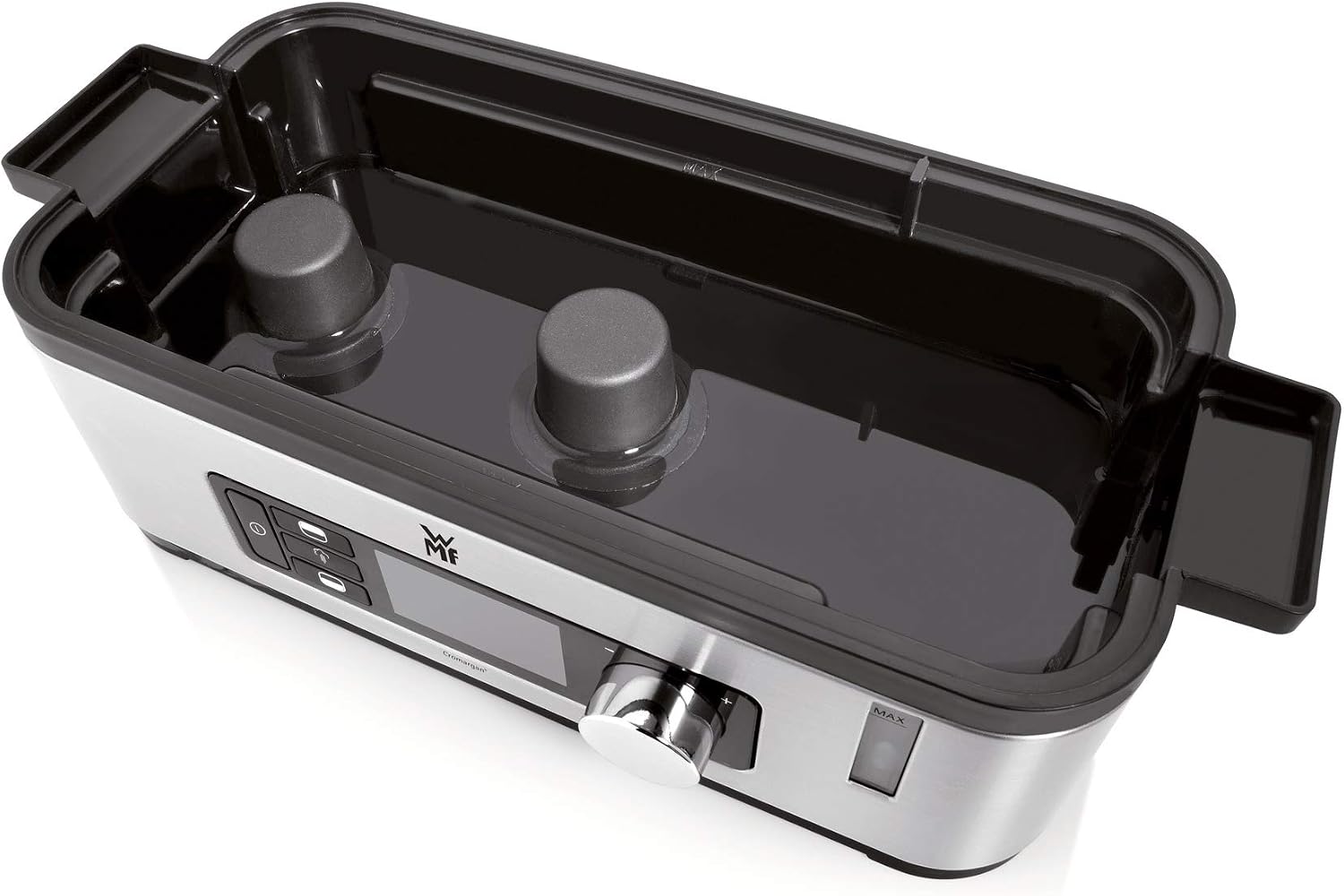 WMF 415090011 Vitalis E Steamer Steel, Black, Silver