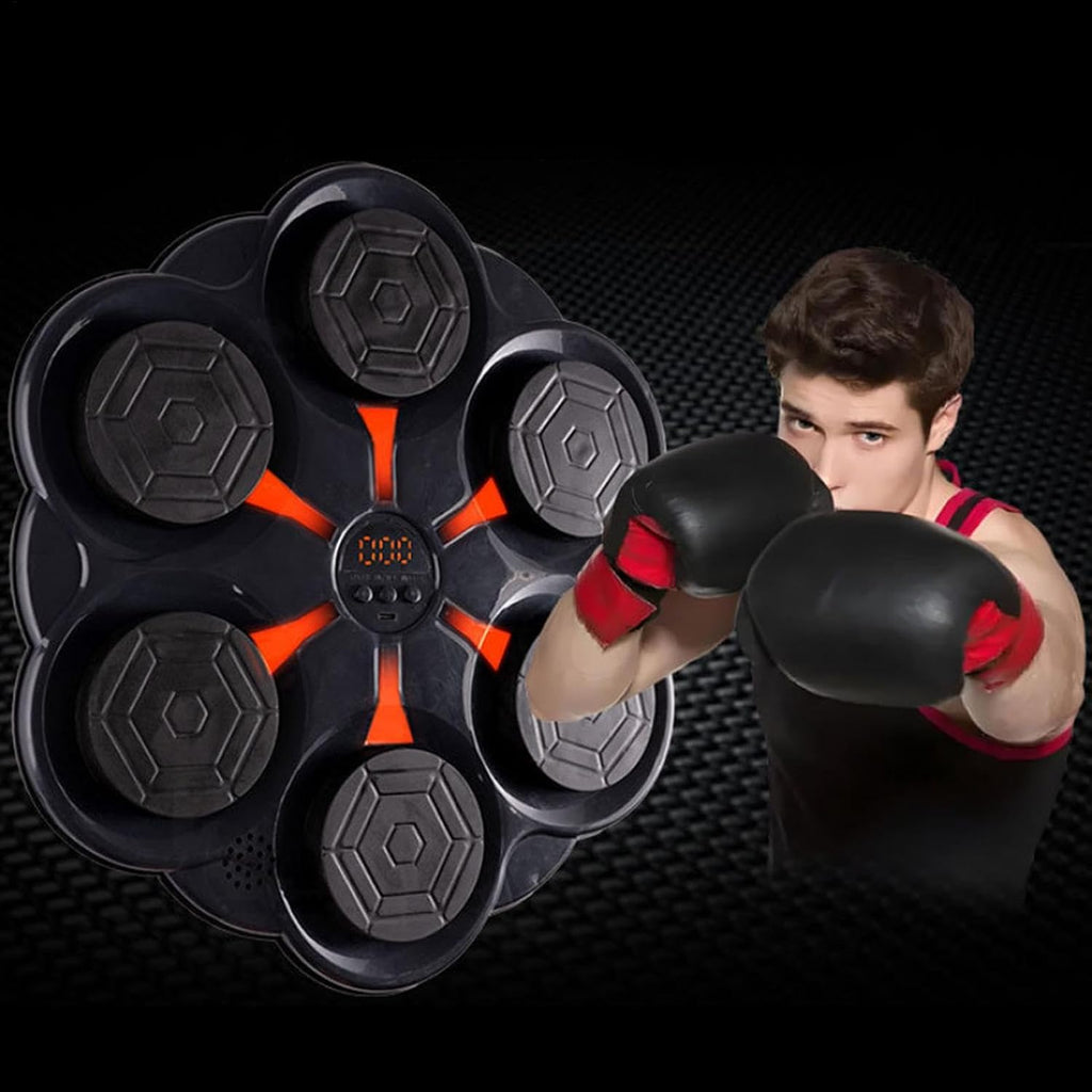 Music Boxing Machine - Boxing Wall Mounting Machine Music Boxing Target | USB Charging Boxing Machine Music Boxing Target for Adults Kids Training Equipment for