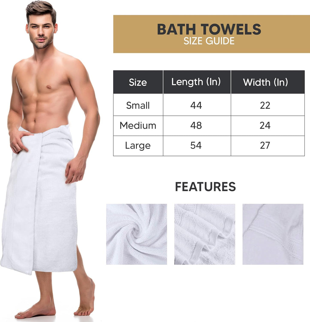 Utopia Towels 16 Pack Premium Bath Towels Set, 27 by 54 Inches, 100% Ring Spun Cotton 600GSM, Lightweight and Highly Absorbent Quick Drying Towels, Perfect for Daily Use, White