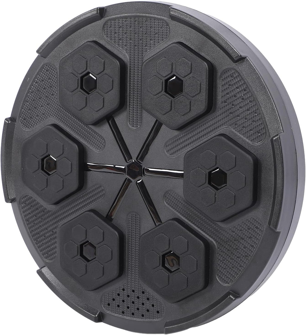 Music Boxing Machine, Boxing Target High Elastic Foam for Daily Exercises (Black)