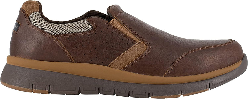Rockport Men's Primetime Casuals Work Steel Toe Brown 11.5 M