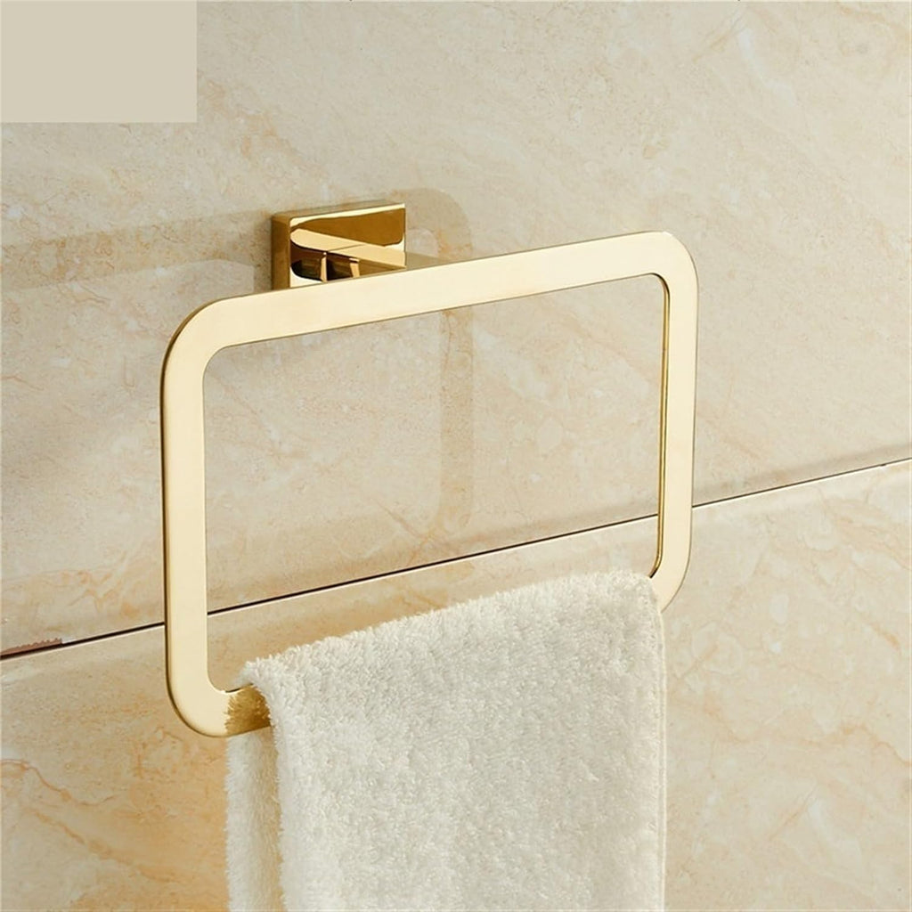 Towel Rings Towel Ring Bathroom Accessories Decoration Elegant Square Style