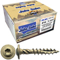 Jake Sales #14 x 1-1/2' Construction Lag Screw Torx/Star Drive Heavy Duty Structural Lag Screw Far Superior to Common Lag Screws (Full Box -2400 Screw Count) Modified Truss Washer Head