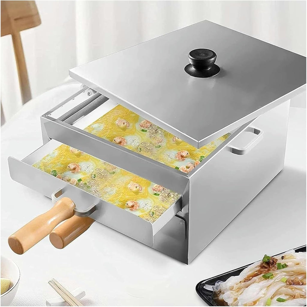 Rice Noodle Rolls Machine, Rice Roll Steamer, Kitchen Food Steamer Cuisine Cookware, Suitable for Rice Noodle roll Cooking