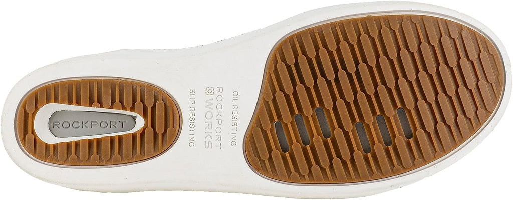 Rockport Work Parissa Composite Toe Women Platform Sneaker Construction Shoe