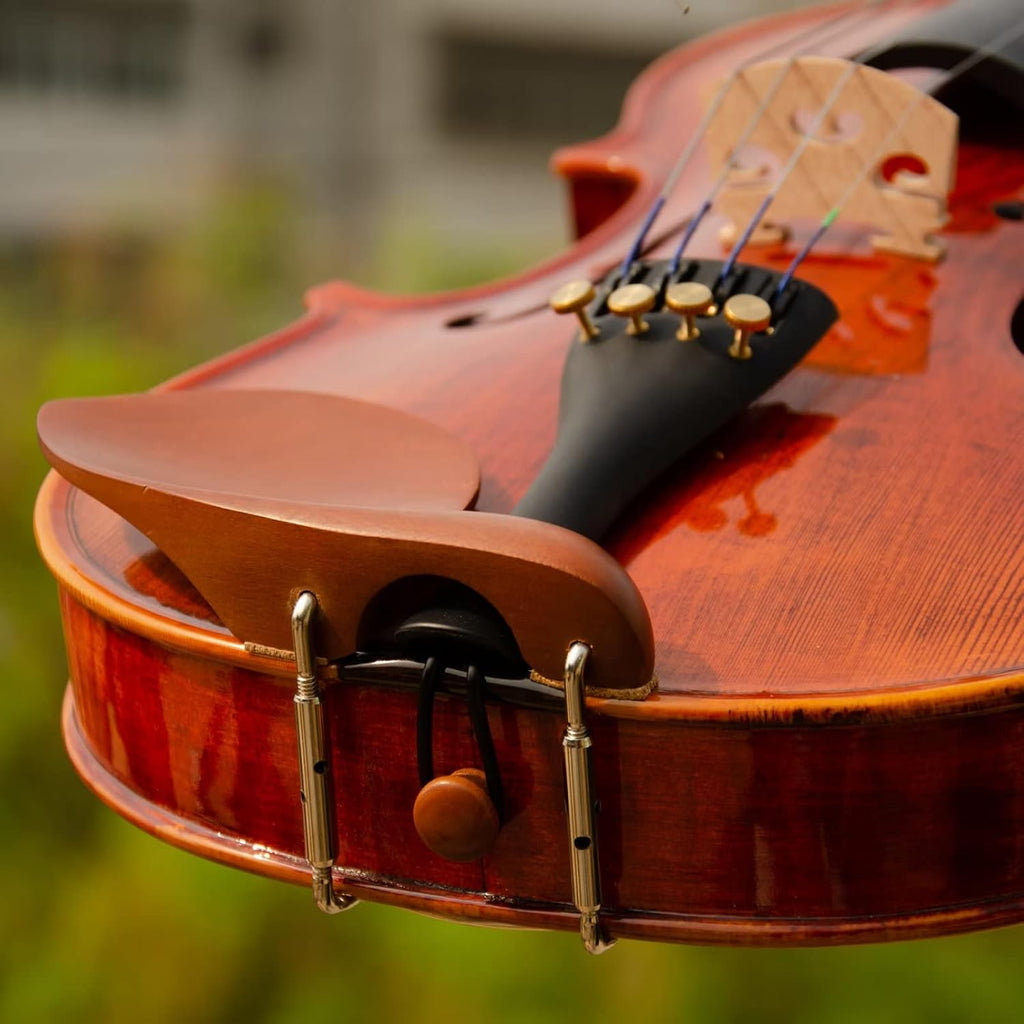 CHRISTINA Muse Acoustic Violins for Beginners 1/2 Full Size Violin with Case, Rosin, Shoulder Rest, Bow, Extra Strings