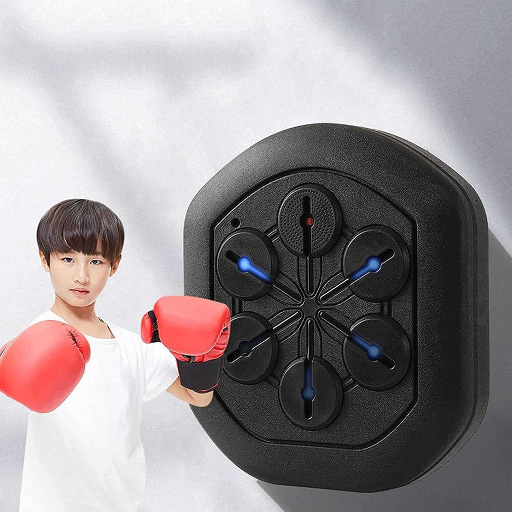 Music Boxing Machine, Musical Boxinghine,Lighted Music Boxinghine Wall Mounted, Rechargeable Connected Boxing Equipment,Boxing Reaction Target Boxinghine
