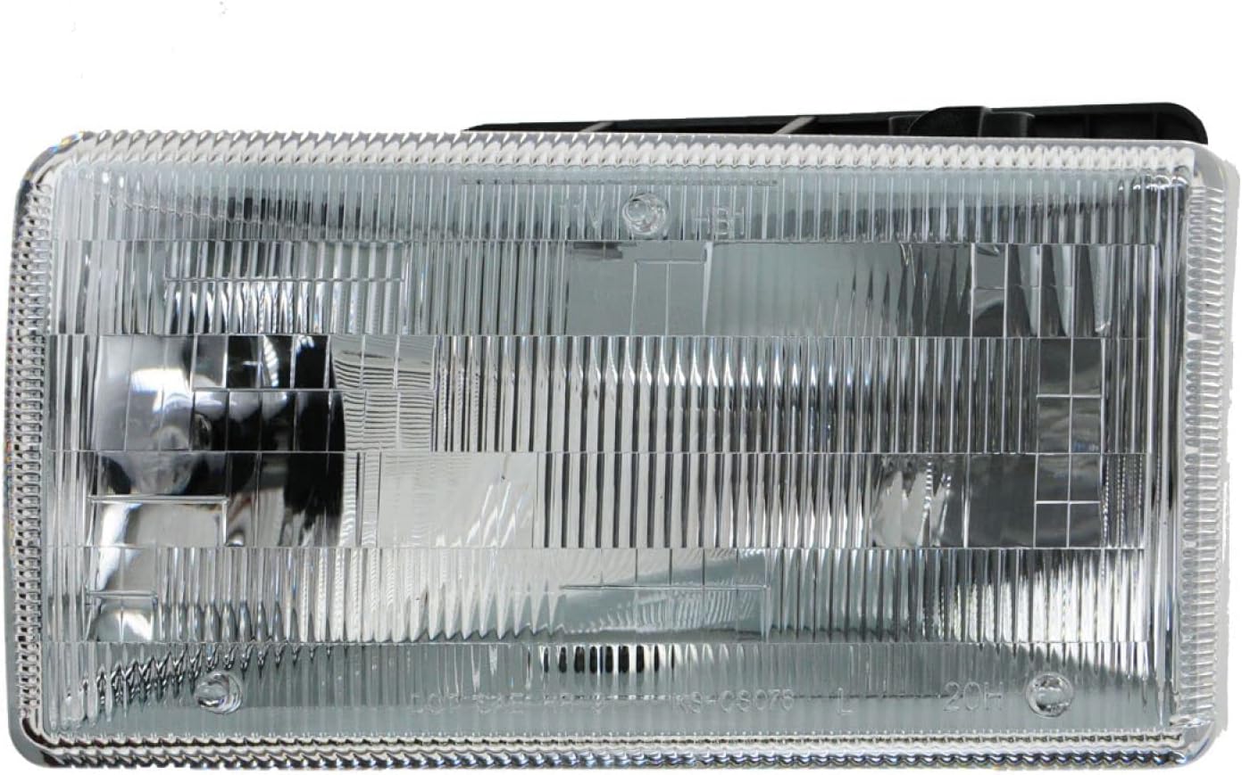 TRQ Headlight Assembly Set Headlights Compatible with 1991-1996 Dodge Dakota CH2502105 CH2503105