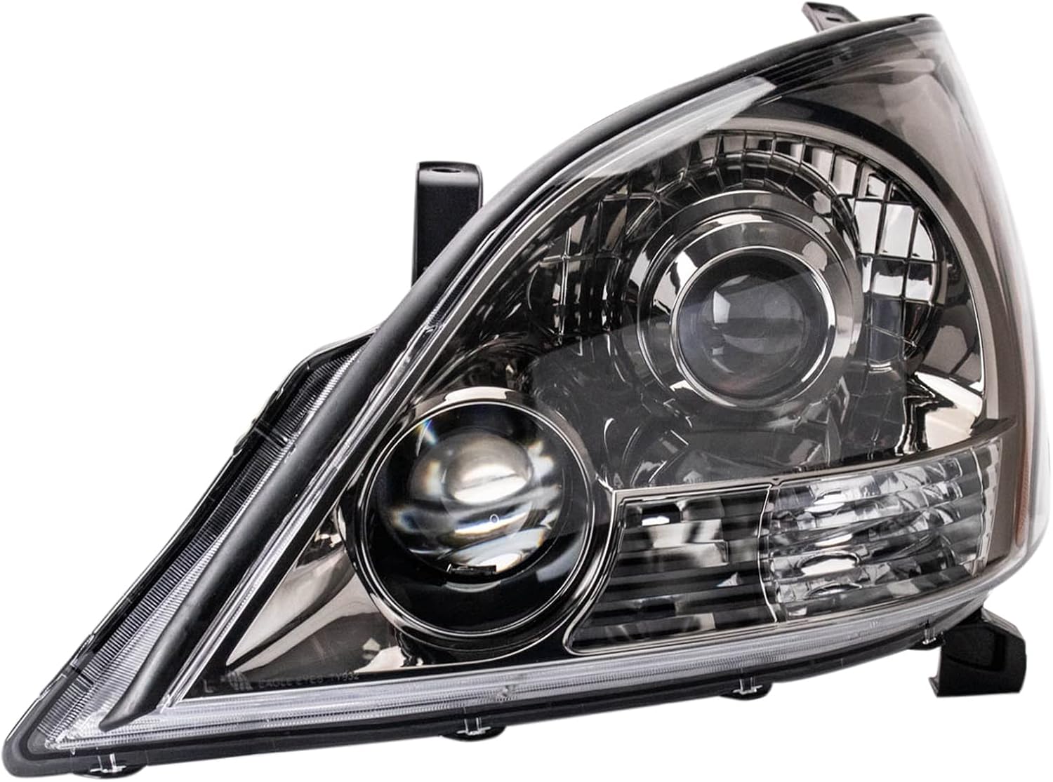 TRQ Driver and Passenger Side Headlight Assembly Set Compatible with 05-09 Lexus GX470 Sport Package Halogen Only