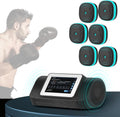McbeAn Split Music Boxing Machine, Music Boxing Machine with Boxing Gloves,HD Screen，10 Mode & Speed Adjustable,Rhythm Light Strip，Music Punching Fitness,for Adults Children Exercise