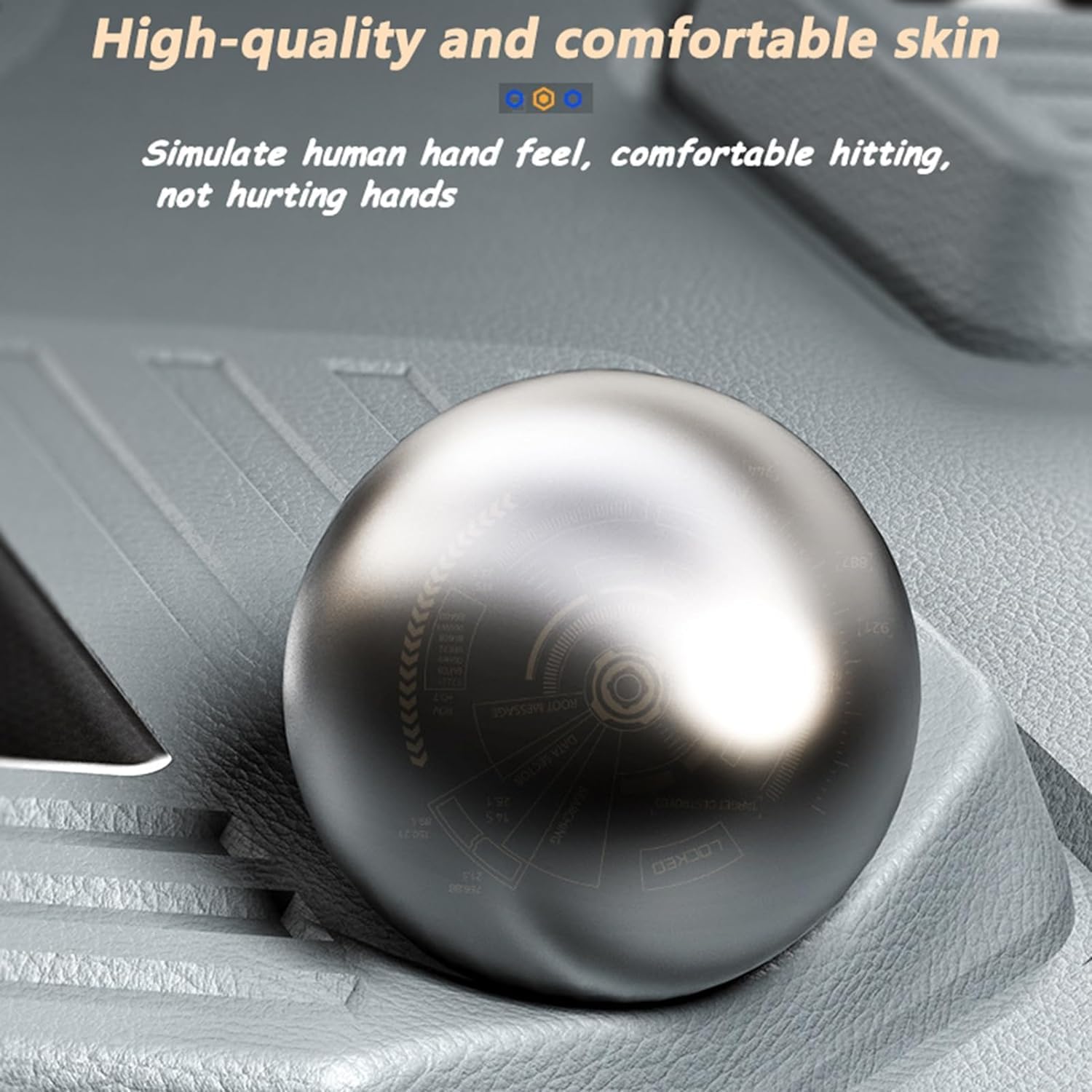 1pc Smart Bluetooth Boxing Machine Boxing Reaction Target Boxing Machine Music Boxing Target Speed Hand Eye Reaction and Coordination Boxing Equipmentfor Kids and Adults Y0-1011