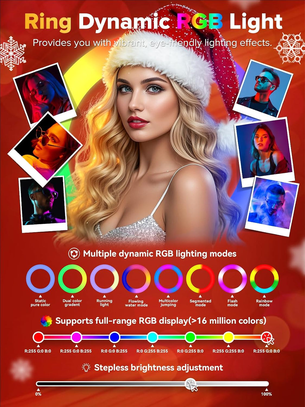 Photo Booth Machine for Weddings & Events - NESON Portable Selfie Machine, Professional RGB Lighting for Guest Interaction, Fits All iPad Pro/Air Models