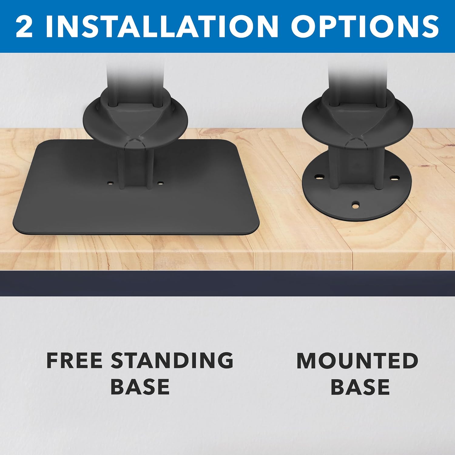 Mount-It! iPad Kiosk Stand, Anti-Theft Locking Countertop Enclosure & 360° Rotating Base, Retail POS & Check-in Stand for iPad Pro, iPad Air & Gen 7–11 (A16), Black