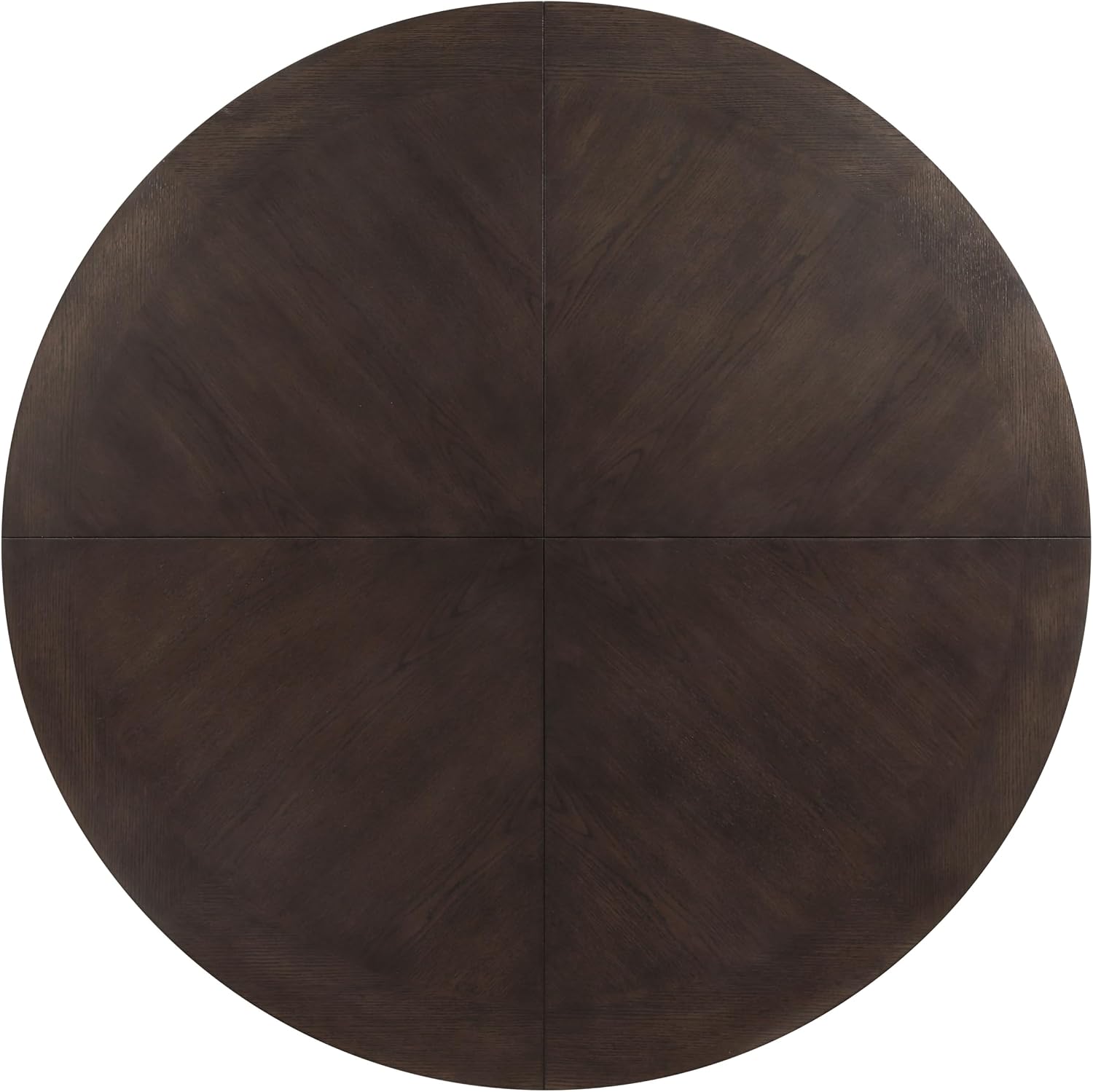 Acme Guido Contemporary Wood Round Coffee Table in Oak Finish