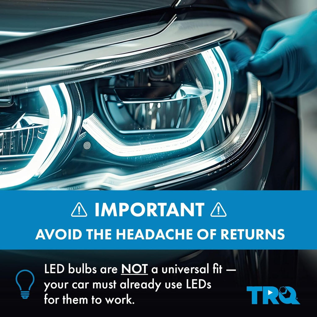 TRQ Driver & Passenger Side Headlight Assembly Set Headlights Driver & Passenger Side Compatible with 2021-2022 Dodge Durango CH2502344 CH2503344